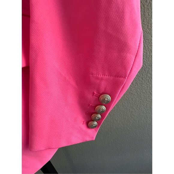 Generation Love Delilah Crepe Blazer in Ultra Pink Size XS - Picture 5 of 8